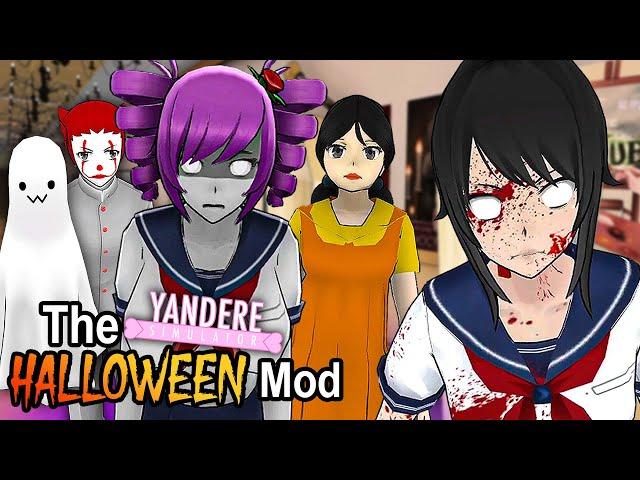 THIS YANDERE SIM HALLWEEN MOD IS AMAZING - Yandere Simulator Amazing Mod