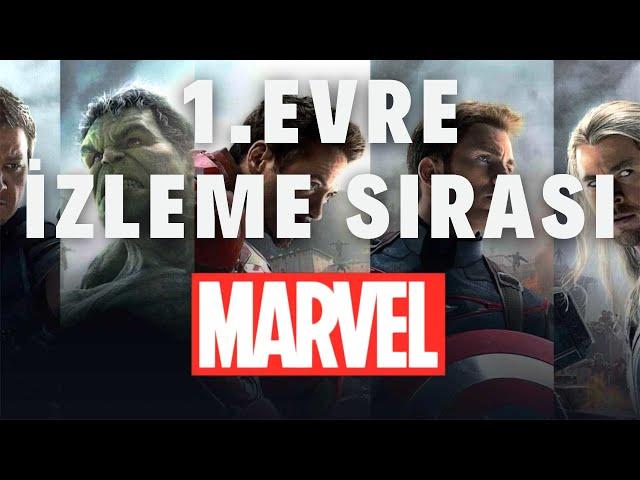 Marvel Sinematik Evreni Kronolojik İzleme Sırası (1. EVRE) 2025 GÜNCEL