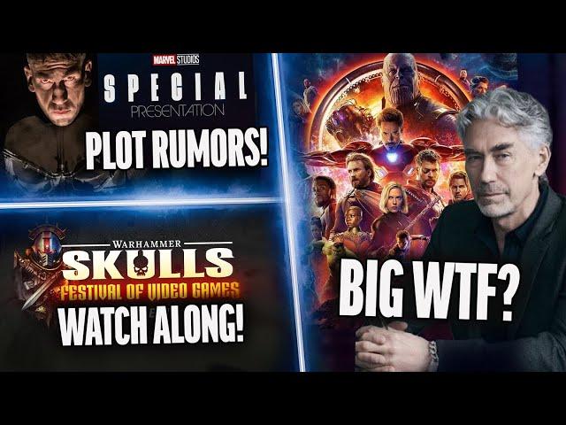 Punisher Plot Rumor SHOCKS & Tony Gilstupid Goes Mask Off... THEN Skulls Watch Along!!!