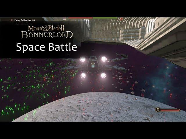 Bannerlord - Epic Space Battle - Spacecrafts, Space Fleet AI