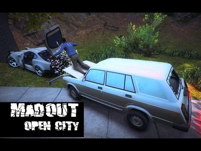 MadOut Open City - Russian City driving simulator?? Crazy drivers