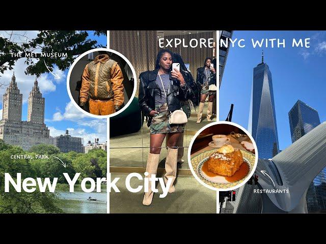 NYC SUMMER 2025 VLOG ️ The MET Superfine, Printemps, Central Park Secret Spot, Where to Shop & Eat