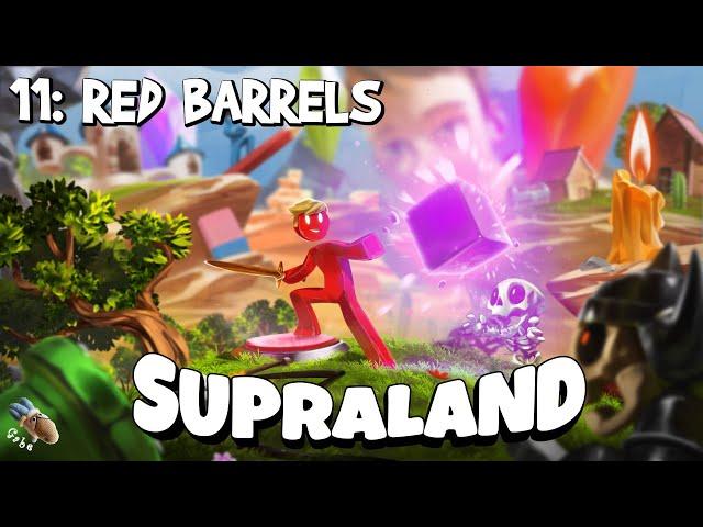 SUPRALAND - Part 11: More Red Barrels - Full Walkthrough - 100% Achievements [PC]