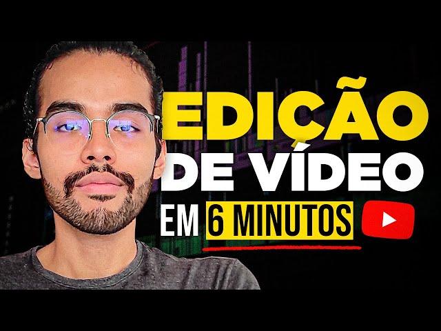 Ficou mais fácil editar vídeos para o YouTube em 2024 (Aprenda em 6 minutos)