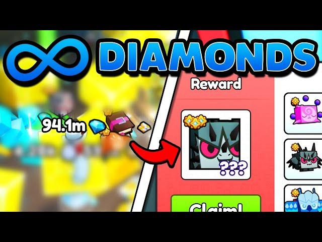 The BEST METHODS To Get INFINITE DIAMONDS In PET SIMULATOR 99!