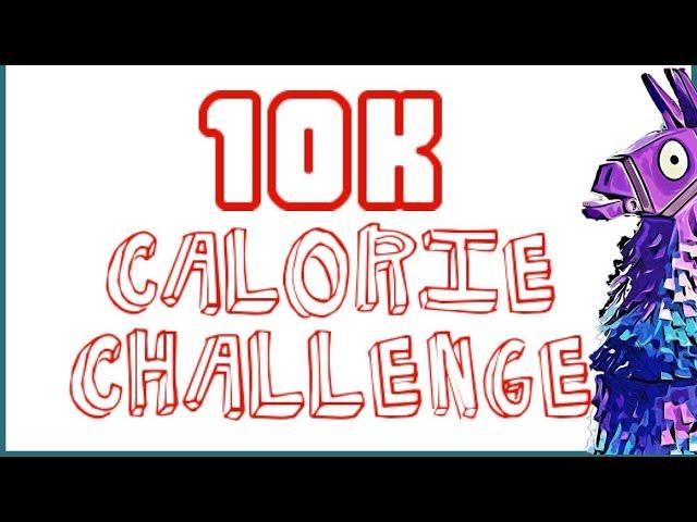 10.000 CALORIE CHALLENGE | FORTNITE EDITION