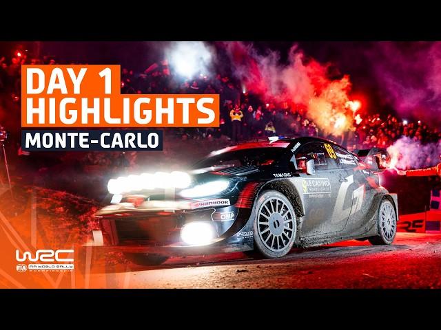 Day 1 Highlights | WRC Rallye Monte-Carlo 2025