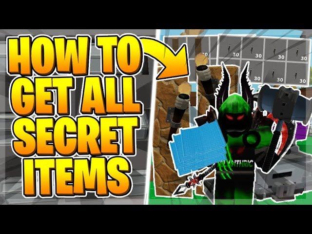 How to Get ALL Secret Items in Roblox Skyblock... (Food Processor, Test Totem, Torch, & More)