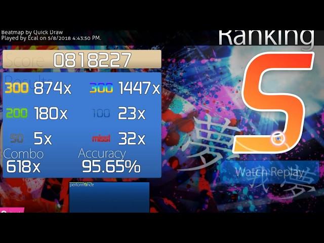 osu!mania - Kumo No Kireme [feat. kourin.] - 95.65%