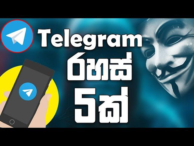 Most usefull 5 Tricks in Telegram sinhala | telegram tricks 2022