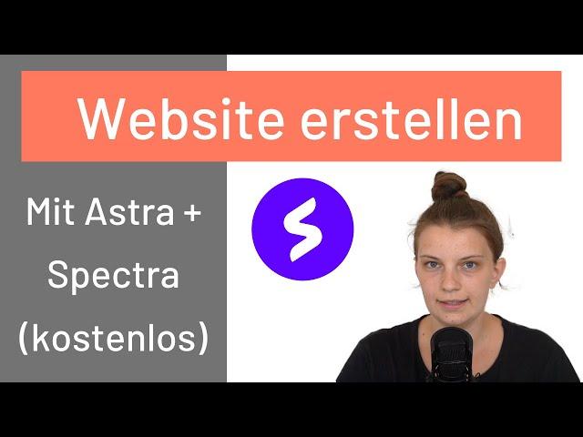 Kostenlose Website mit Astra und Spectra erstellen: Schritt für Schritt | WordPress