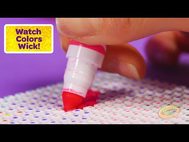 Crayola Wixels Unicorn Activity Kit, Pixel Art Set || Crayola Product Demo