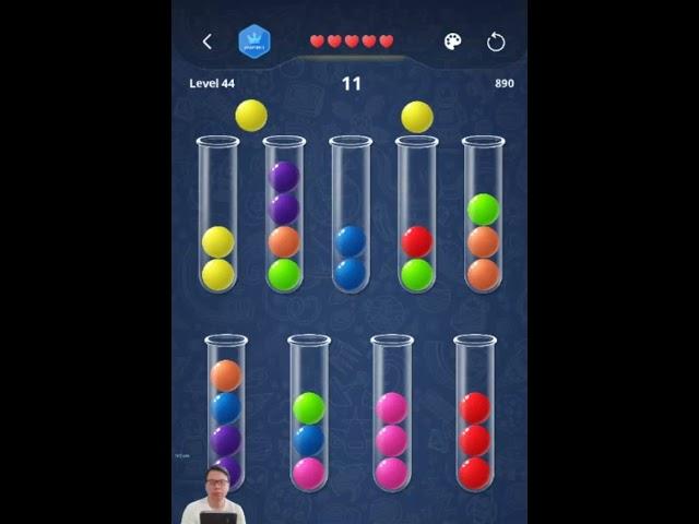 Ball Sort : Puzzle game Level 41 - 50 Walkthrough | PuzzleChallenge ️