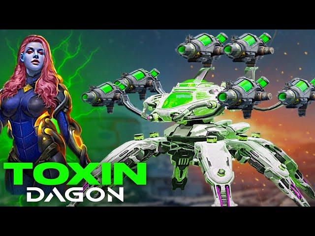 6x Toxin Dagon Has NIGHTMARE DoT... Midea Pilot With Massive Corrosion Boost | War Robots