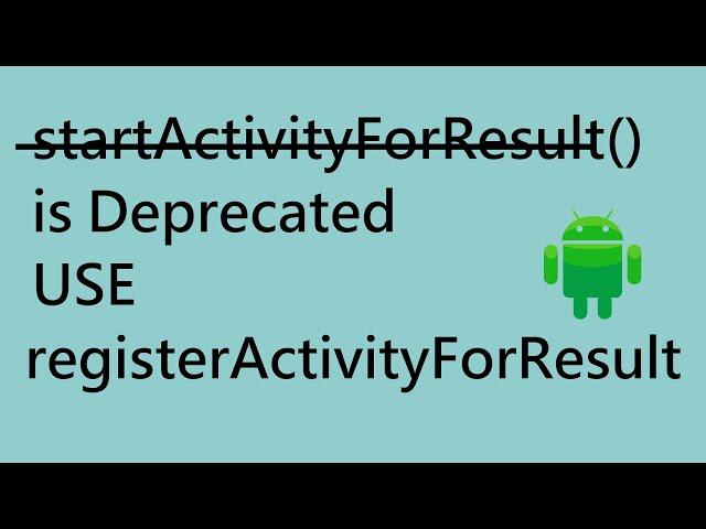 startActivityForResult() is deprecared use registerActivityForResult() for multiple permissions