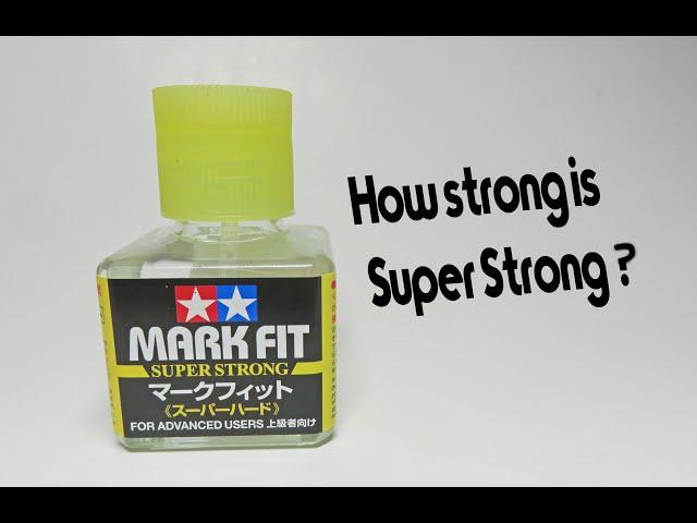 Tamiya Mark Fit  -Super Strong- Demonstration