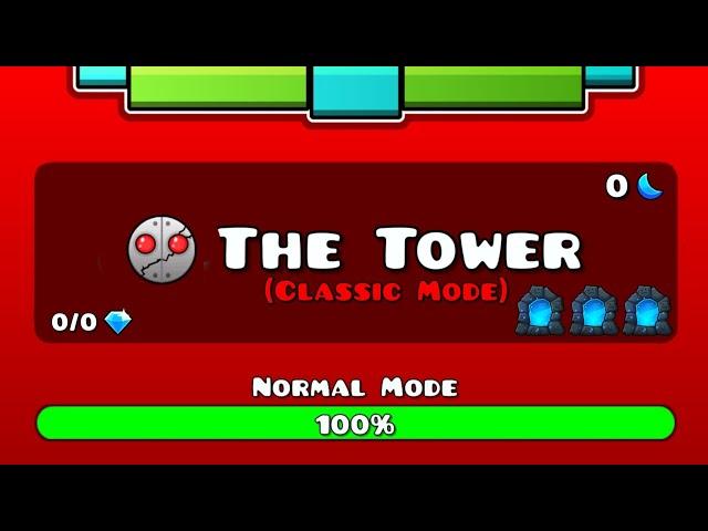 The Tower but Classic Mode (All Levels / All Coins) | Geometry Dash 2.2