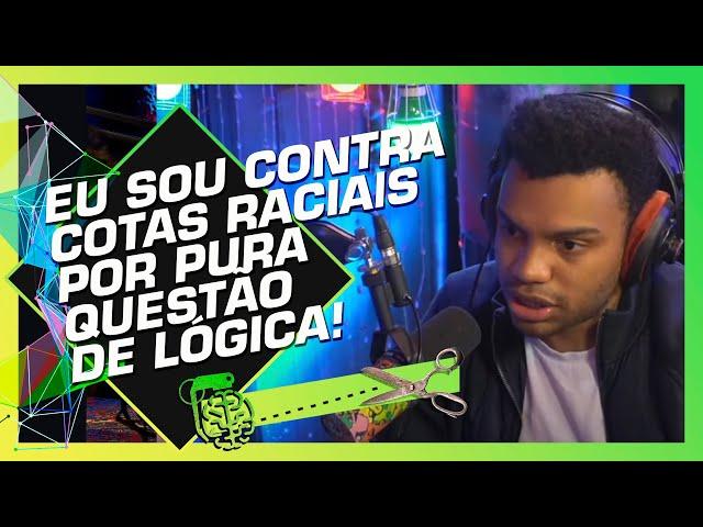 QUAL A DIFERENÇA ENTRE COTA SOCIAL E COTA RACIAL? - FERNANDO HOLIDAY | Cortes do Inteligência Ltda.