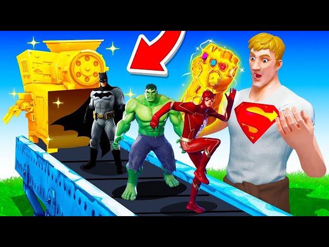 SUPERHERO BOX PVP Minigames in Fortnite