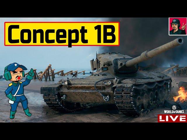  Concept 1B - Самый лучший выбор за Ранги?  World of Tanks