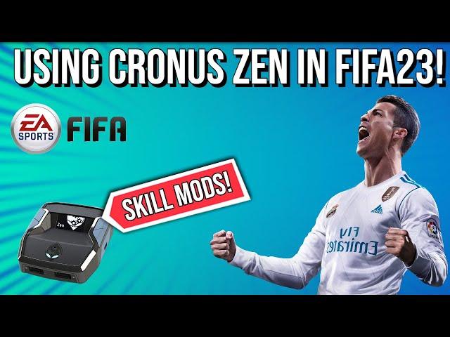 USING THE CRONUS ZEN IN FIFA23 FOR THE FIRST TIME! | THESE SHOT POWER & SKILL TRICK MODS ARE CRAZY!