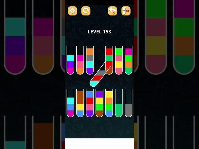 Color Sort Puzzle Level 153 Walkthrough Solution iOS/Android