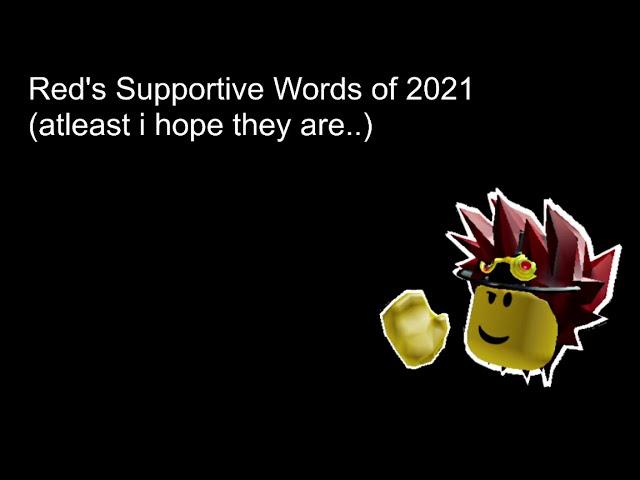 RedNoob's Positive video for the year 2021