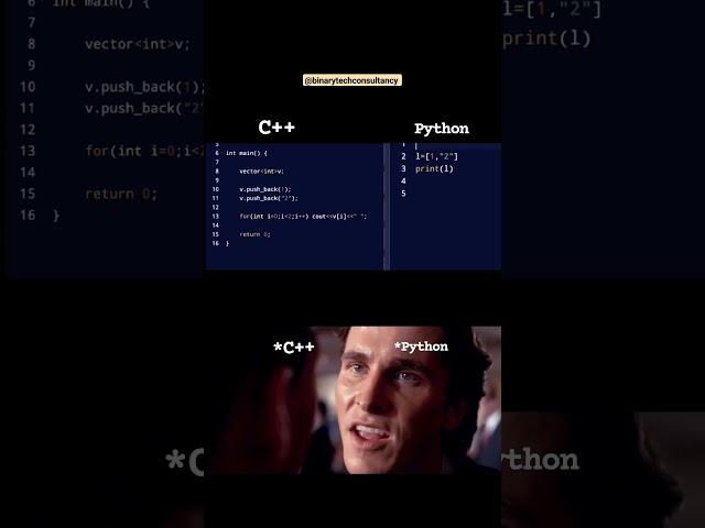 C++ Vs Python
