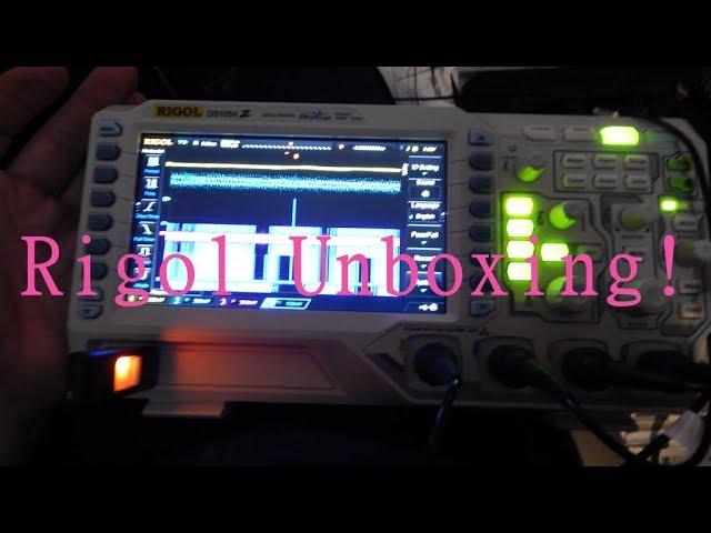 UnBoxing a Rigol DS1054z Oscilloscope!