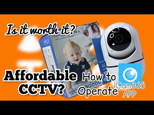 How to set up this IP CAMERA ?/ Unboxing Affordable Cloud Base YIIYRY IP Camera/ Purchase on TEMU