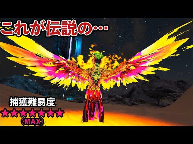 【ARK】テイム難易度MAXッ！幻の生物フェニックスをテイムしろッ！！