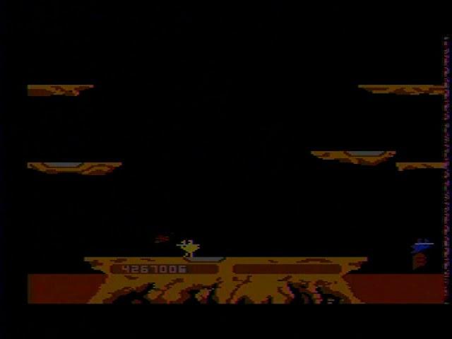 Atari 8-bit Joust - Pterodactyl bug