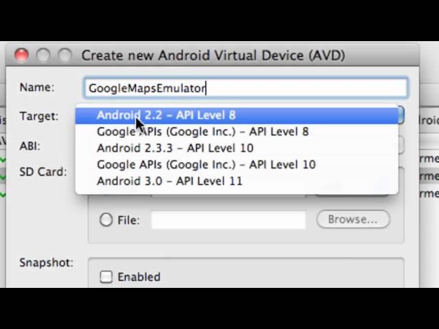 Android Developing Applications Tutorial   129   Setting up a Google Maps Activity