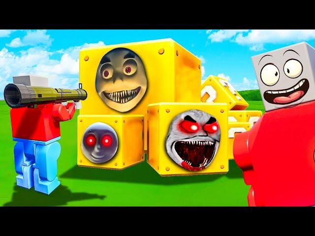 ОТКРЫВАЕМ ЛАКИ БЛОКИ С ПАРОВОЗИКАМИ ТОМАСАМИ В БРИК РИГС! SCP CURSED THOMAS THE TRAIN В BRICK RIGS!