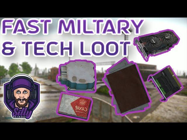 FAST and RARE MILITARY/TECH Loot | Reserve Loot Run Guide | Escape From Tarkov