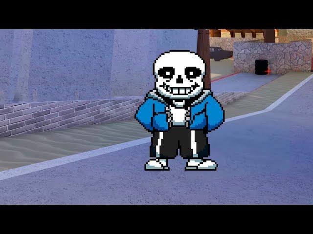 sans but in Roblox.