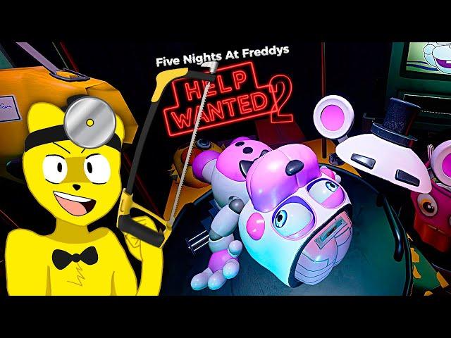 Вскрыл Череп Хелпи  FNAF Help Wanted 2