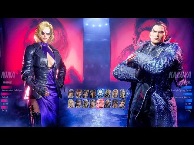 TEKKEN 8 All Characters Gameplay (4K 60FPS) No Commentary