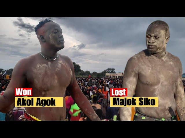 Akol Agok Vs Majok Siko South Sudanese Wrestling