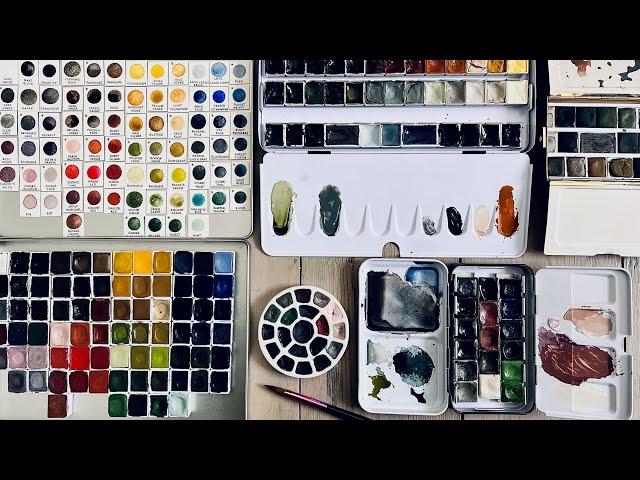 Top 20 Favourite Watercolours 2024