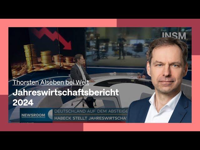 INSM Geschäftsführer bei Welt TV | Jahreswirtschaftsbericht 2024