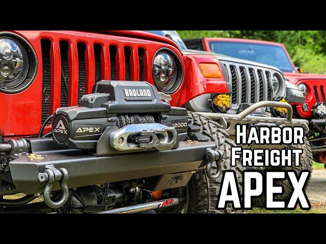 Is The Harbor Freight APEX Winch Any Good??  Lets find out!