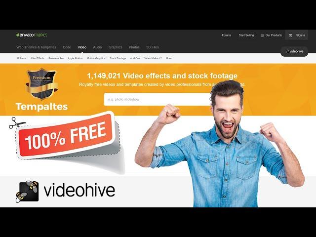 How To  Free Download Videohive Templates || 100% Working || AJOY Creator