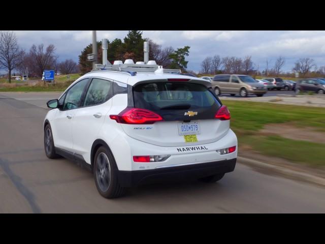 GM Autonomous Vehicle Testing - Chevy Bolt