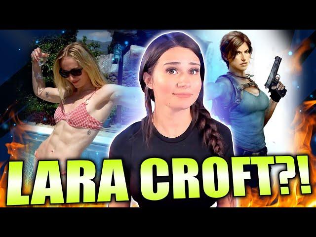 Amazon's TOMB RAIDER NEWS! Pics Of Sophie Turner As Lara Croft Goes VIRAL!