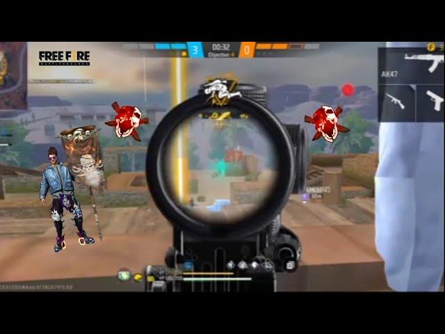 CS rank squad match FREE FIRE SKYTgaming gameplay |  AAA,G