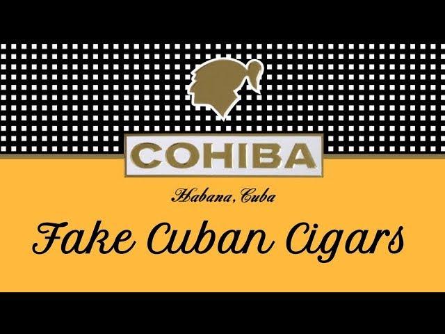 HOW TO SPOT A FAKE CUBAN CIGAR - Never Buy A Fake Cohiba or Montecristo Ever Again