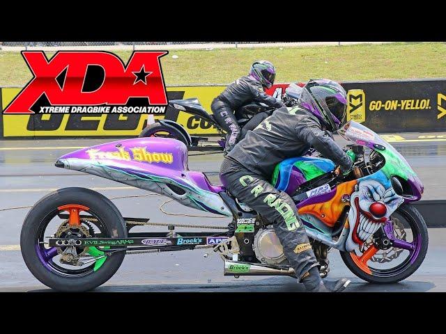 TOP 10 STREET BIKES AND DRAG BIKES MOTORCYCLE DRAG RACING! XDA RACING EXCITEMENT AT TOP IHRA TRACK!