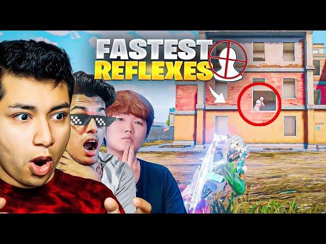 FASTEST PLAYERS IN THE WORLD (Pt. 2) | BGMI | PUBG MOBILE