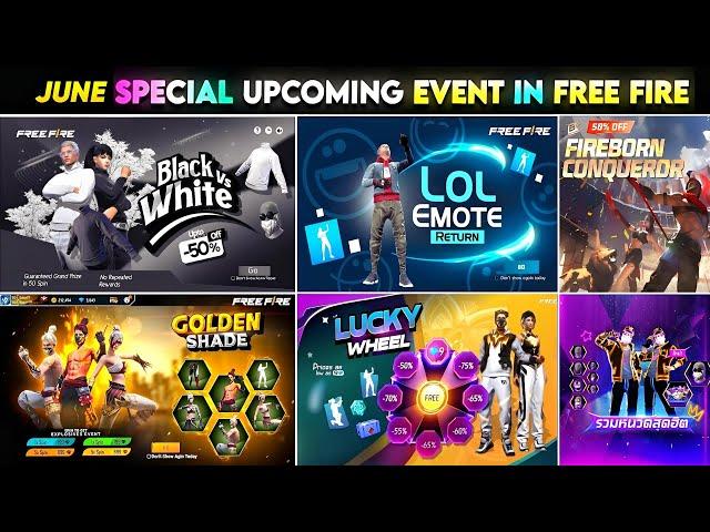 Upcoming Events in Free Fire l Free Fire New Event l Ff New Event l Black TShirt Return in Free Fire